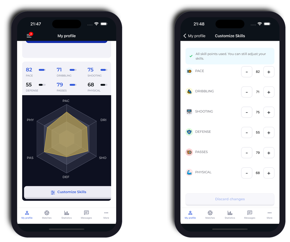 Player Attributes