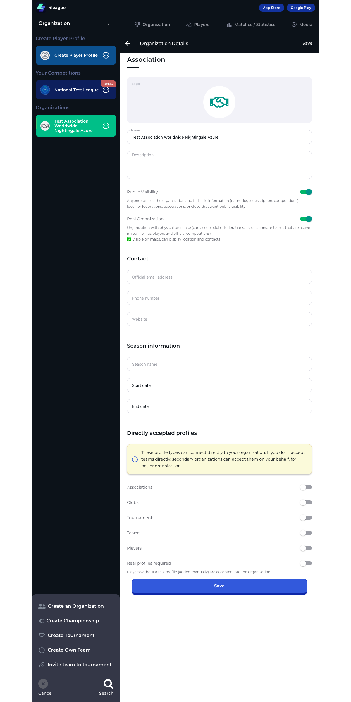 Organization Coefficient