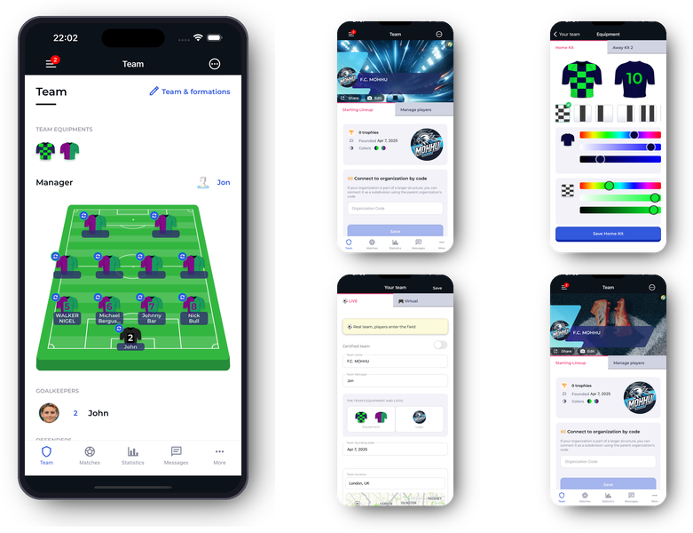 4league - Create Team